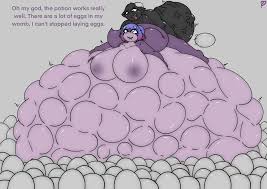 Egg inflation porn