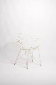 Garden Chair In White Ca 1960 Chair Stuhl Chaise Design Werksentwurf Gartenstuhle Stuhle Wandschmuck