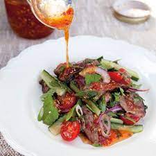 Annabel Langbein S Thai Style Beef Salad Recipe Thai Beef Salad Beef Salad Beef Recipes