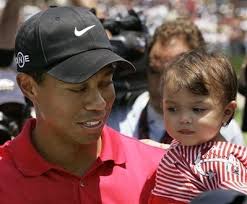Open tennis tournament in new york. Tiger Woods With Daughter Sam Torrey Pines Growing Your Baby