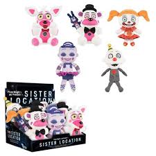 Five Nights At Freddy S Sister Location 8 Inch Plush Case Sister Location Fnaf Sister Location Five Nights At Freddy S