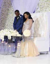 Luxurious Nigerian Wedding In Houston Ezinne Uche Munaluchi Bride Wedding Reception Dress Prom Girl Dresses Black Girl Prom Dresses