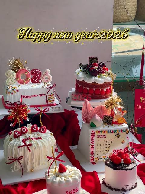 Bánh Kem Độc Đáo Cho Năm 2026