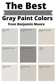 Gray continues to top the list of popular paint colors for homeowners, and for a good reason. The Best Benjamin Moore Gray Paint Colors West Magnolia Charm Grey Paint Colors Benjamin Moore Gray Best Gray Paint Color