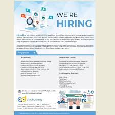 Lowongan kerja google indonesia september 2020. Lowongan Kerja 15 Maret 2021