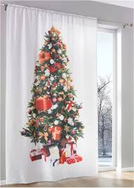 Zaves S Dekorativnim Vanocnim Potiskem Bila S Barevnym Potiskem Tunylek Led Weihnachtsbaum Weihnachtsbaum Ideen Led Vorhang
