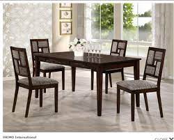Http Www Meublesmatelasmoitieprix Com Salle A Diner Le 6776 Primo International Php Contemporary Dining Sets Rectangular Table Upholstered Side Chair