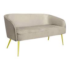 Maybe you would like to learn more about one of these? Canape 2 Places En Velours Picos 150cm Taupe