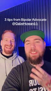 3 tips for individuals struggling with #bipolar with @Gabe Howard :): ...