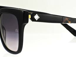 Coleções que apresentam design contemporâneo, com cores cristais swarovki elements adornam as coleções de ana hickmann eyewear. Sunglasses Ana Hickmann 9208 A01 Black Rods Duo Black Animal Print For Sale Online