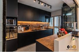 Hdb 5 room kitchen cabinet design. 7 Clever 4 Room Bto Open Kitchen Design Ideas In Singapore Exqsite Interior Interior Design Firm In Boon Lay Way Tradehub21 Singapore