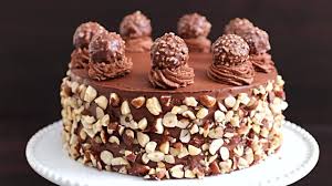 Ferrero rocher mousse cake must be kept refrigerated at all times and can be stored for up to 1 week in the refrigerator. Ferrero Rocher Cake Recipe How To Make Ferrero Rocher Cake Youtube