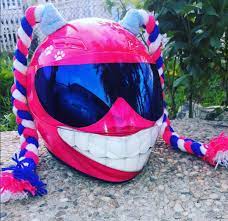 75 Of The Most Creative Motorcycle Helmets That You Have Ever Seen Motorcycle Helmets Pink Motorcycle Motorcycle Helmet Design