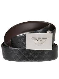 Emporio Armani Belts Belts Man In Black Modesens Cinture