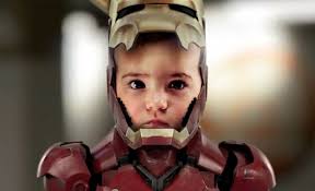Tony Stark Recast As A Toddler In Iron Baby Content Engine