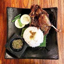 Bebek Goreng Bujang Sambal Ijo Ayam Menggoreng
