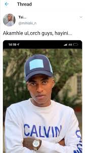 While there is no certainty whether it is owned by lorch or. How Black Twitter Reacted To Mihlali Finding Soccer Star Lorch Handsome