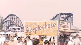 Jun 29, 2021 · on sunday, july 4 at 10 p.m., the annual steeplechase spectacular fourth of july fireworks show will return to coney island. Coney Island Steeplechase Sign Hd Film Video Stock