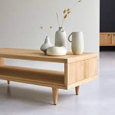 4.7 out of 5 stars. Oak Coffee Table 120 X 50 Cm Living Room Furniture Tikamoon