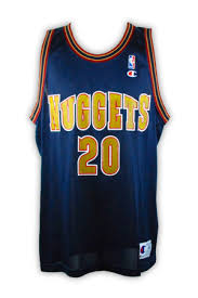 A lot of nba teams are going to look a little different when they hit the court next season as teams on tuesday afternoon, the denver nuggets unveiled their new threads for the upcoming nba season and they've decided to ditch the powder blue and go. Denver Nuggets Jersey History Jersey Museum