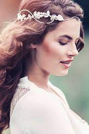 The Agnes Halo By Gadegaard Design Hair Accessories Veil Wedding Headpiece Flower Crown Wedding