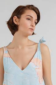 Juliet Dunn JULIET DUNN Bağlamalı Askılı V Yaka Maksi Elbise