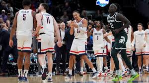It's UConn vs. Duke for a Final Four spot after the Huskies edge Michigan  State 67-63 – WOODTV.com