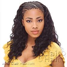 Then create double dutch braids starting at the front of your head and braid back to meet the other braid. Cornrows In The Front Hair Weave In The Back Thirstyroots Com Black Hairstyles Braids For Black Hair Cool Braid Hairstyles African Braids Hairstyles