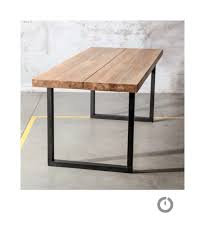 Table carrée + 4 chaises en bois type teck 1,20×1,20. Table Teck Blok Manufactori