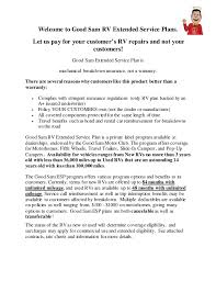 Maybe you would like to learn more about one of these? Welcome To Good Sam Extended Service Plans