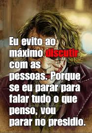 O Coringa Pensador Facebook
