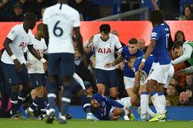 Home fa cup fa cup 20/21 everton vs rotherham highlights. Everton Vs Tottenham Seri Son Kartu Merah Gomes Cedera Parah Halaman All Kompas Com