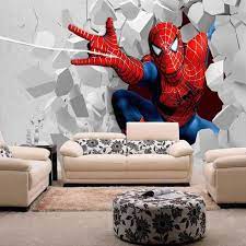 I Found Some Amazing Stuff Open It To Learn More Don T Wait Https M Dhgate Com Product 3d Avengers Pho Kids Room Wall Art Kids Room Wallpaper Kids Room Art