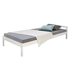 Jetzt günstig die wohnung mit gebrauchten möbeln einrichten auf ebay kleinanzeigen. Weisses Einzelbett Aus Kiefernholz 90x200 Preiswert Kaufen Homestyle4u Homestyle4u Fuhl Dich Zu Hause