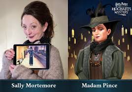 Harry potter, characters, names, and all related indicia are trademarks of warner bros. Harry Potter Hogwarts Mystery Ar Twitter Shhhhh Sally Mortemore The Actress Who Played Madame Pince Is Meeting Her Hogwartsmystery Character As You Advance Through The Years At Hogwarts You Ll Get The Chance