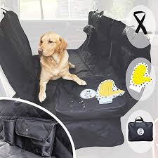 Pet Car Seat Cover For Dogs Heavy Duty Luxury Rear Seat Hammock Protector Waterproof Backseat Cover Split Zip Non Slip Scratchproof Pet Cat Blanket For Cars Pet Car Seat Covers