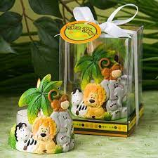 Jungle Critters Candle Favor Baby Shower Candles Baby Shower Candle Favors Baby Shower Theme Favors