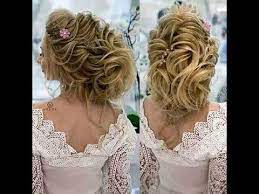 أجدد تسريحات عرايس 2019 تسريحة العروس يوم الزفاف تسريحات شعر فخمه flower girl dresses wedding hairstyles beautiful hair