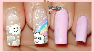 Maybe you would like to learn more about one of these? Decoracion De Unas Nubes Y Arcoiris Unas De Modas 2020 Unas Decoradas En Tendencia Con Nubes Youtube
