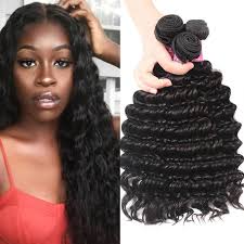 Unice Hair Icenu Series 3pcs Deep Wave Hair Weft With Lace