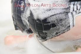 Long design makes it easy to reach back: Shinynylonartsbound Updates Tagged With Wet Clothes