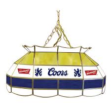 Coors Banquet 28 Inch Stained Glass Pool Table Lamp Glass Pool Pool Table Stained Glass