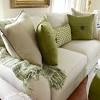 Forest green sunbrella outdoor throw pillow by sunbrella. 1