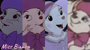 Miss Bianca (The Rescuers) | Evolution In Movies & TV (1977 - 2003) -  YouTube