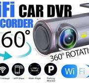 360° Rotation Mini Car WiFi DVR Camera With 720P Car Dash Cam Rear Camera  Dual Lens Video Recorder