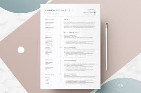 Professionally written free cv examples that demonstrate what to include in your curriculum vitae and how to structure it. One Page Resume Template Creative Resume Templates Creative Market