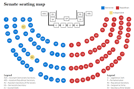 Senate Seating Map For The 114th Congress
