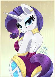 MLP FIM - Sexy Anthro Rarity by Joakaha -- Fur Affinity [dot] net