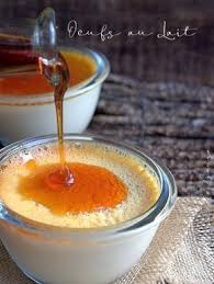 Les Oeufs Au Lait Recette A L Ancienne De Grand Mere Recette Recette Cuisine Et Boissons Recettes Sucrees