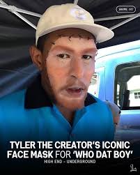 Tyler the creator for the “Who dat Boy” video clip @library.clothes